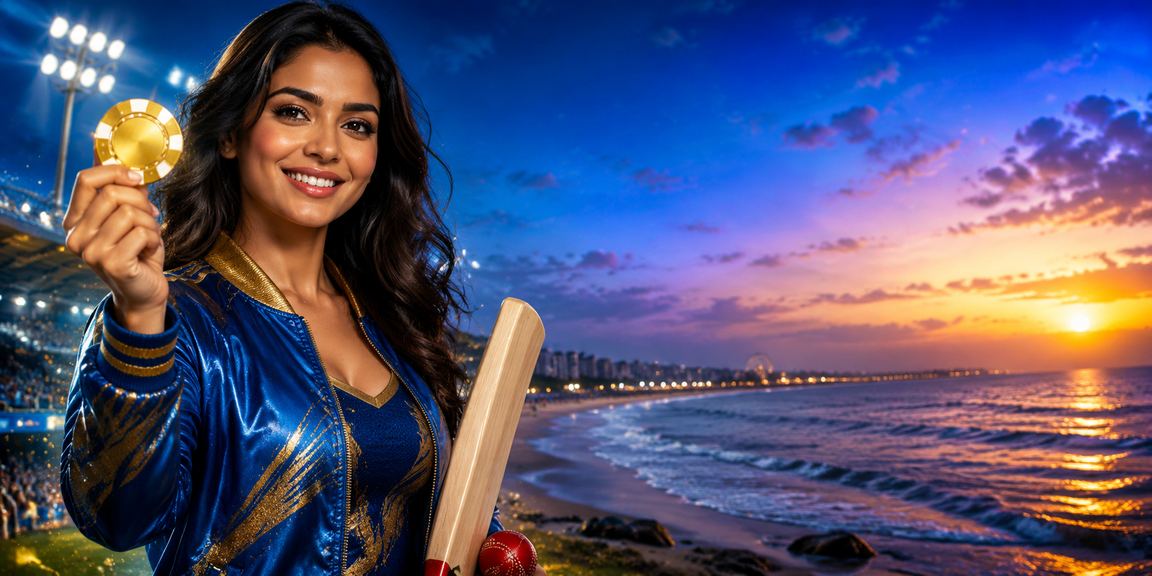 Live casino dealer hosting an online game at 6590